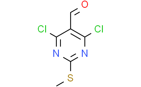 4,6-dichloro-2-methylsulfanyl-pyrimidine-5-carbaldehyde