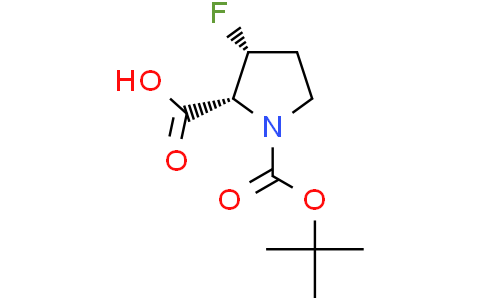 (2R,3R)-1-[(tert-butoxy)carbonyl]-3-fluoropyrrolidine-2-carboxylic acid