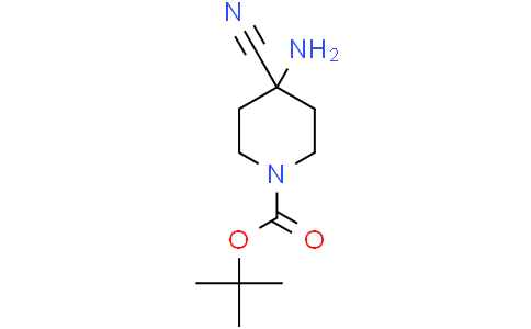 tert-butyl 4-amino-4-cyanopiperidine-1-carboxylate