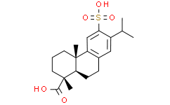 (1R，4aS，10aR)-7-异丙基-1，4a-二甲基-6-磺基-1，2，3，4，4a，9，10，10a-八氢菲-1-羧酸