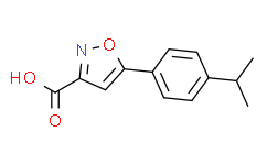 5-(4-异丙基苯基)异噁唑-3-甲酸,≥97%