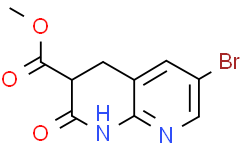 6-Bromo-1,2,3,4-tetrahydro-2-oxo-1,8-naphthyridine-3-carboxylic Acid Methyl Ester