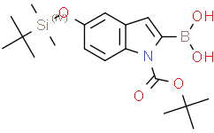 1-Boc-5-(叔丁基二甲基硅烷)吲哚-2-硼酸