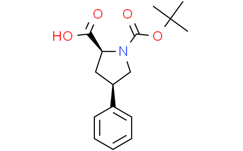 (2S,4R)-1-[(tert-butoxy)carbonyl]-4-phenylpyrrolidine-2-carboxylic acid