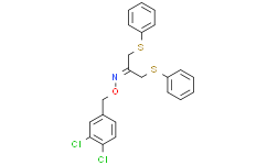 [1，3-Bis(phenylsulfanyl)propan-2-ylidene][(3，4-dichlorophenyl)methoxy]amine