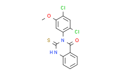3-(2,4-二氯-5-甲氧基苯基)-2,3-二氢-2-硫代-4(1H)-喹唑啉酮