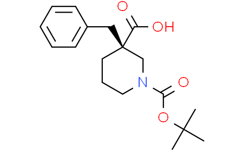 (3R)-3-benzyl-1-[(tert-butoxy)carbonyl]piperidine-3-carboxylic acid