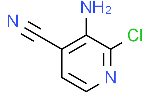 3-amino-2-chloro-pyridine-4-carbonitrile