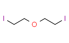 二(2-碘乙基)醚,98%，含稳定剂铜屑