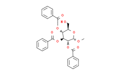 甲基2，3，4-三-O-苯甲酰-α-D-吡喃葡萄糖苷,≥98%(HPLC)