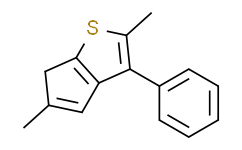2，5-二甲基-3-苯基-6H-环戊二烯并[b]噻吩,95%