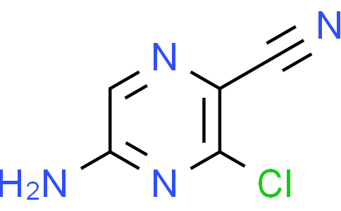 5-amino-3-chloropyrazine-2-carbonitrile