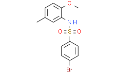 4-溴-N-(2-甲氧基-5-甲基苯基)-苯磺酰胺