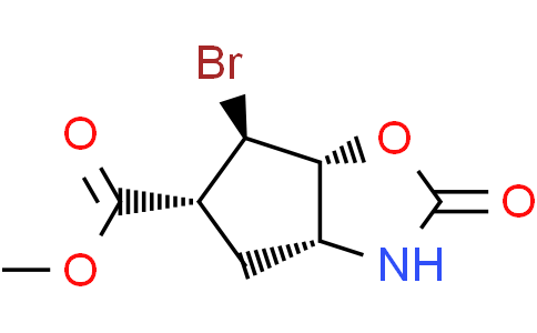 methyl (3aR,5R,6R,6aR)-6-bromo-2-oxo-3,3a,4,5,6,6a-hexahydrocyclopenta[d]oxazole-5-carboxylate