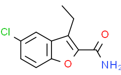 5-氯-3-乙基苯并呋喃-2-甲酰胺