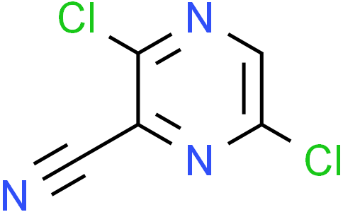 3,6-dichloropyrazine-2-carbonitrile