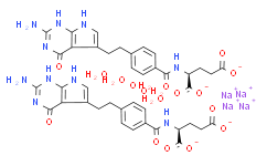 Pemetrexed disodium hemipenta hydrate