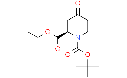 1-tert-butyl 2-ethyl (2R)-4-oxopiperidine-1,2-dicarboxylate