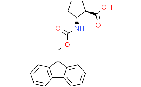 (1R,2R)-2-((((9H-Fluoren-9-yl)methoxy)carbonyl)amino)cyclopentanecarboxylic acidCas:359586-69-9