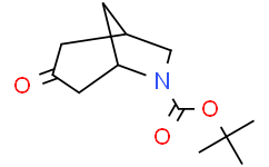 (1R,5S)-叔-丁基 3-氧亚基-6-氮杂二环[3.2.1]辛烷-6-甲酸基酯