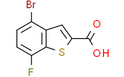 4-bromo-7-fluoro-benzothiophene-2-carboxylic acid