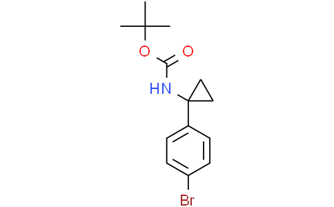 1-(4-溴苯基)-环丙基]氨基甲酸叔丁酯