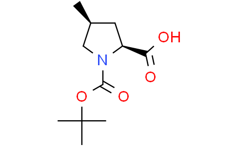 (2S,4S)-1-[(tert-butoxy)carbonyl]-4-methylpyrrolidine-2-carboxylic acid