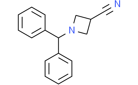 1-benzhydrylazetidine-3-carbonitrile