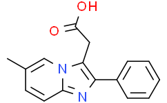6-甲基-2-苯基咪唑并[1,2-A]吡啶-3-乙酸