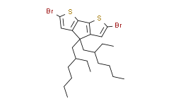 2，6-二溴-4，4-双(2-乙基己基)-4H-环戊并[2，1-B:3，4-B’]二噻吩,98%