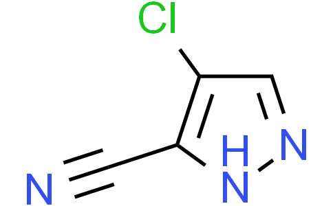 4-chloro-1H-pyrazole-5-carbonitrile
