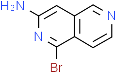 1-溴-2,6-萘啶-3-胺