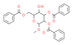甲基2，3，6-三-O-苯甲酰-α-D-吡喃半乳糖苷,≥98%(HPLC)