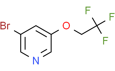 3-bromo-5-(2,2,2-trifluoroethoxy)pyridine