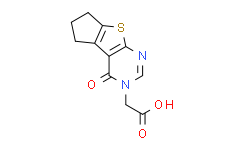 (4-氧-6，7-二氢-4H，5H-环戊基[4，5]噻吩-[2，3-d]嘧啶-3-基)-乙酸,≥95%