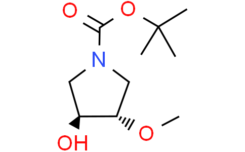 tert-butyl (3S,4S)-3-hydroxy-4-methoxypyrrolidine-1-carboxylate