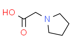 2-(1-吡咯烷基)乙酸,95%