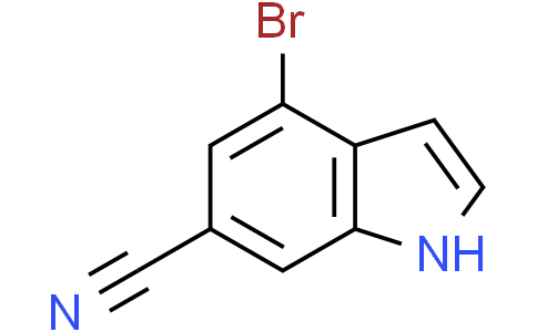 4-bromo-1H-indole-6-carbonitrile