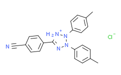 2，3-双(4-甲苯基)-5-(4-氰苯基)氯化四氮唑,95%