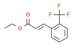 （E）-3-（2-（三氟甲基）苯基）丙烯酸乙酯,96%