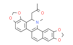 (+/-)-6-acetonyldihydrosanguinarine