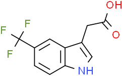 2-(5-三氟甲基-1H-吲哚-3-基)乙酸