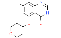 4(3H)-Quinazolinone, 7-fluoro-5-[(tetrahydro-2H-pyran-4-yl)oxy]-