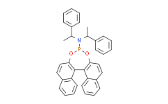 (S，S，S)-(+)-(3，5-二氧杂-4-磷杂环庚二烯并[2，1-a:3，4-a']二萘-4-基)二(1-苯基乙基)胺,≥97%