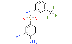 3,4-Diamino-N-(3-(trifluoromethyl)-phenyl)benzenesulfonamide