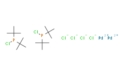 [二叔丁基(氯化)膦]二氯化钯(II)二聚体,98%，Pd>29.0%