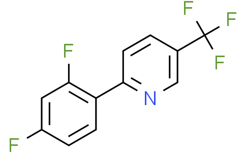2-(2,4-difluorophenyl)-5-(trifluoromethyl)pyridine