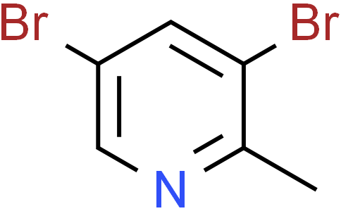 3,5-dibromo-2-methylpyridine