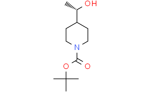 tert-butyl 4-[(1S)-1-hydroxyethyl]piperidine-1-carboxylate