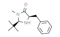 (2R，5R)-(+)-2-叔丁基-3-甲基-5-苯甲基-4-咪唑烷酮,97%